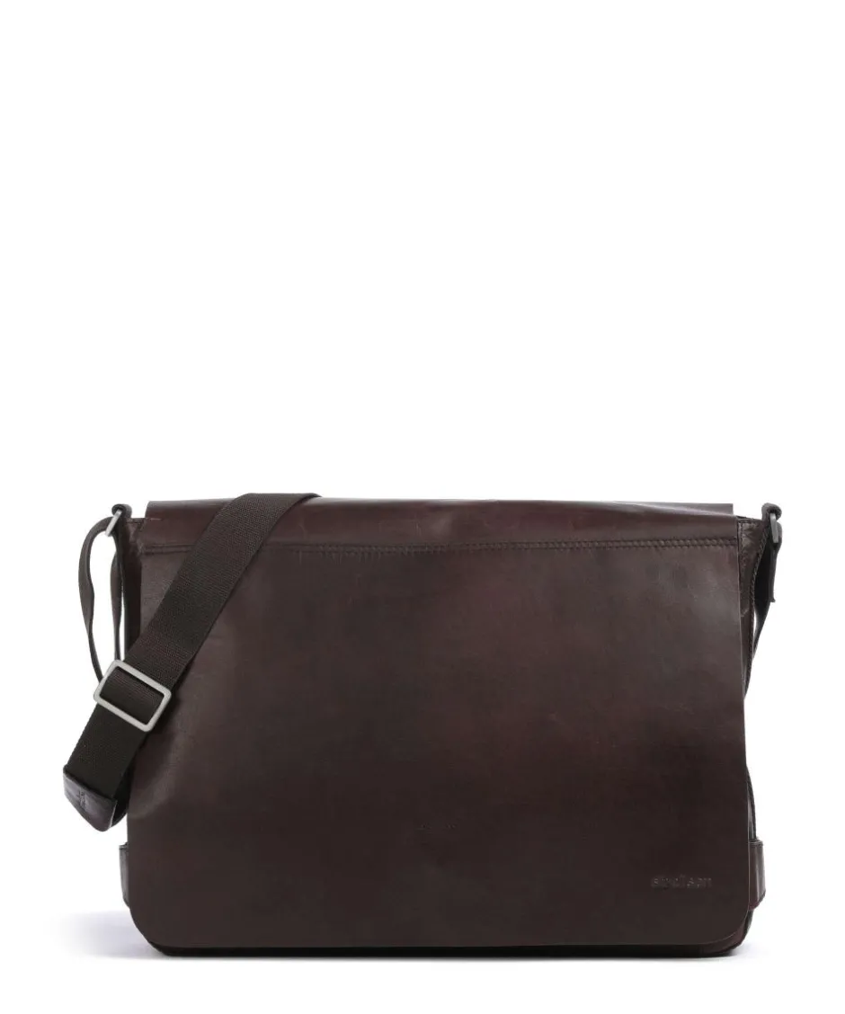 Strellson Business- & Laptop Bags-Abbey Briefcase 14″ buffalo leather