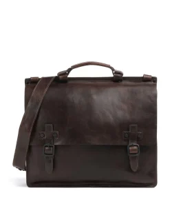 Harold Business- & Laptop Bags-Aberdeen Briefcase fine grain cow leather