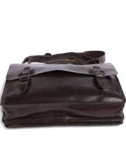 Harold Business- & Laptop Bags-Aberdeen Briefcase fine grain cow leather