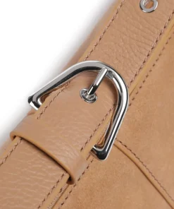Coccinelle Shoulder Bags-Abigail Suede Shoulder bag brushed leather