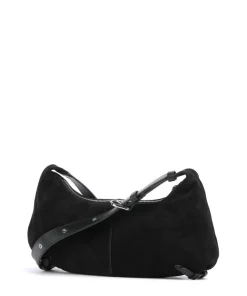 Coccinelle Shoulder Bags-Abigail Suede Shoulder bag brushed leather