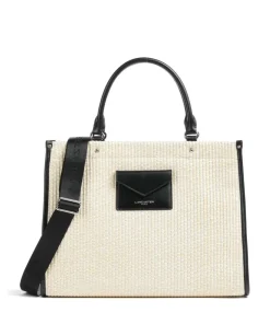 Lancaster Tote Bags|Handbags-Actual Mini Osier Handbag bast