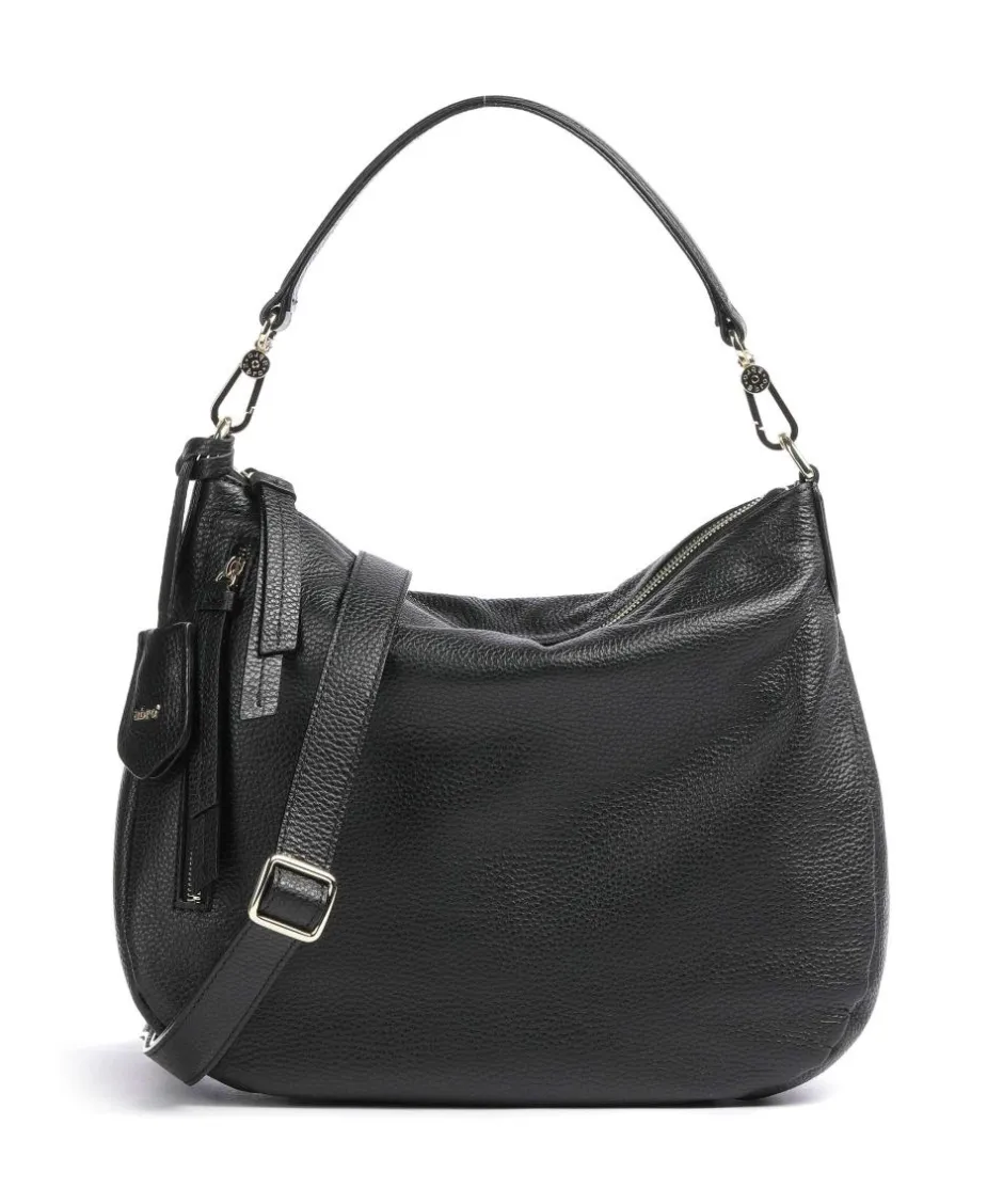 Abro Shoulder Bags|Hobo Bags-Adria Juna Small Hobo bag grained cow leather