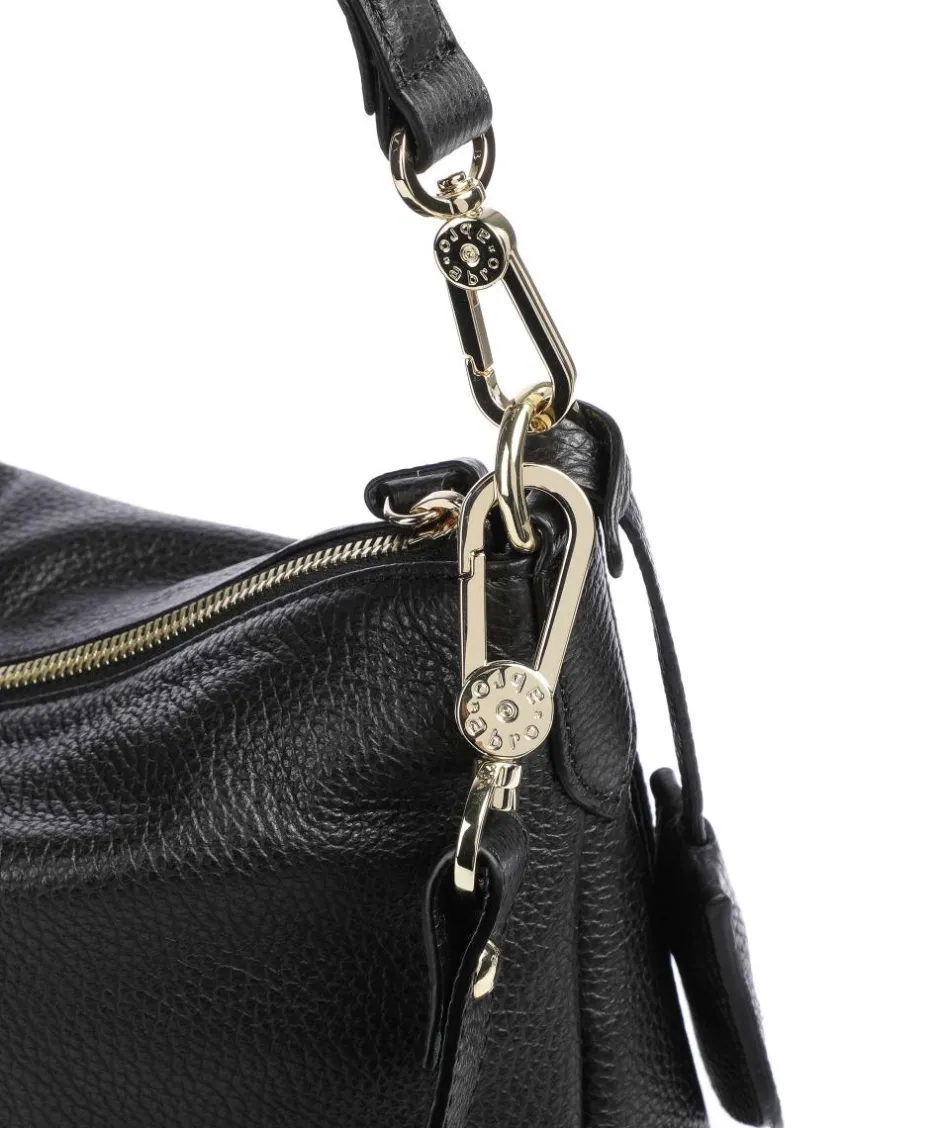 Abro Shoulder Bags|Hobo Bags-Adria Juna Small Hobo bag grained cow leather