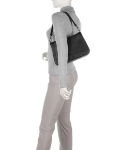 Abro Shoulder Bags-Adria Lulu Shoulder bag grained cow leather