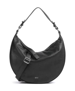 Abro Shoulder Bags|Hobo Bags-Adria Lulu Small Hobo bag grained cow leather