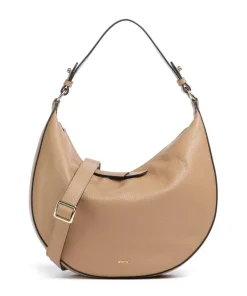 Abro Shoulder Bags|Hobo Bags-Adria Lulu Small Hobo bag grained leather
