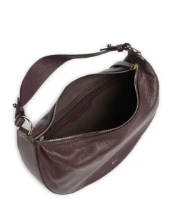 Abro Shoulder Bags|Hobo Bags-Adria Lulu Small Hobo bag grained leather
