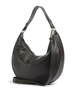 Abro Shoulder Bags|Hobo Bags-Adria Lulu Small Hobo bag grained leather