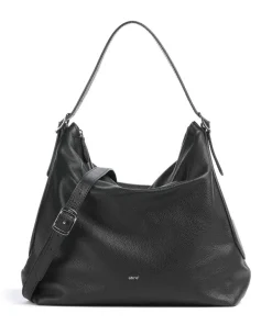 Abro Shoulder Bags|Hobo Bags-Agave Carina Hobo bag grained leather
