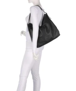 Abro Shoulder Bags|Hobo Bags-Agave Carina Hobo bag grained leather