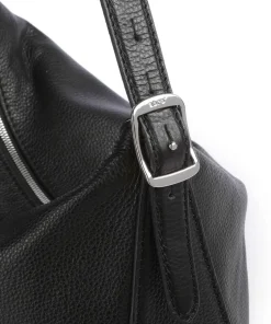 Abro Shoulder Bags|Hobo Bags-Agave Carina Hobo bag grained leather