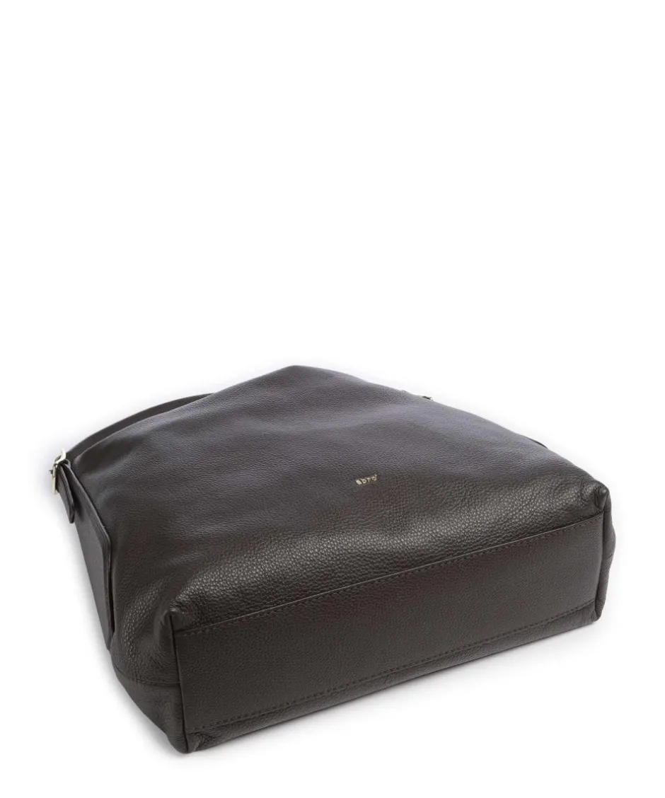 Abro Shoulder Bags|Hobo Bags-Agave Carina Hobo bag grained leather