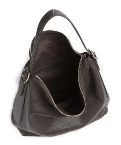 Abro Shoulder Bags|Hobo Bags-Agave Carina Hobo bag grained leather