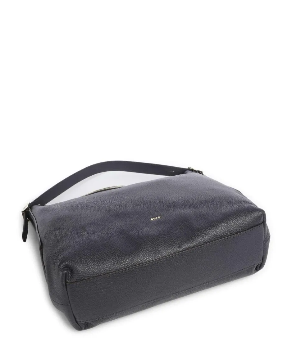 Abro Shoulder Bags|Hobo Bags-Agave Carina Hobo bag grained leather