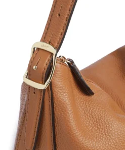 Abro Shoulder Bags|Hobo Bags-Agave Carina Hobo bag grained leather