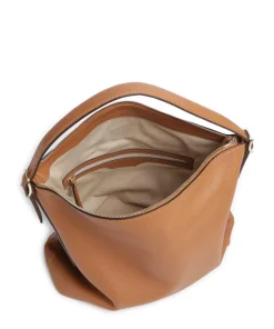 Abro Shoulder Bags|Hobo Bags-Agave Carina Hobo bag grained leather