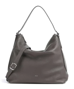 Abro Shoulder Bags|Hobo Bags-Agave Carina Hobo bag grained leather