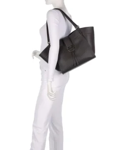 Abro Tote Bags-Agave Temi Tote bag grained leather