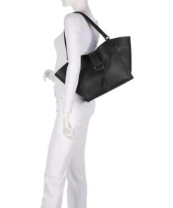 Abro Tote Bags-Agave Temi Tote bag grained leather