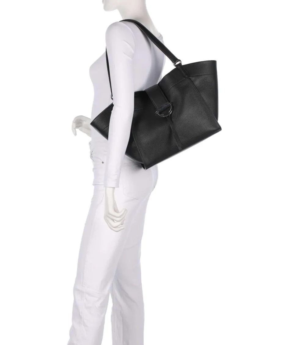 Abro Tote Bags-Agave Temi Tote bag grained leather