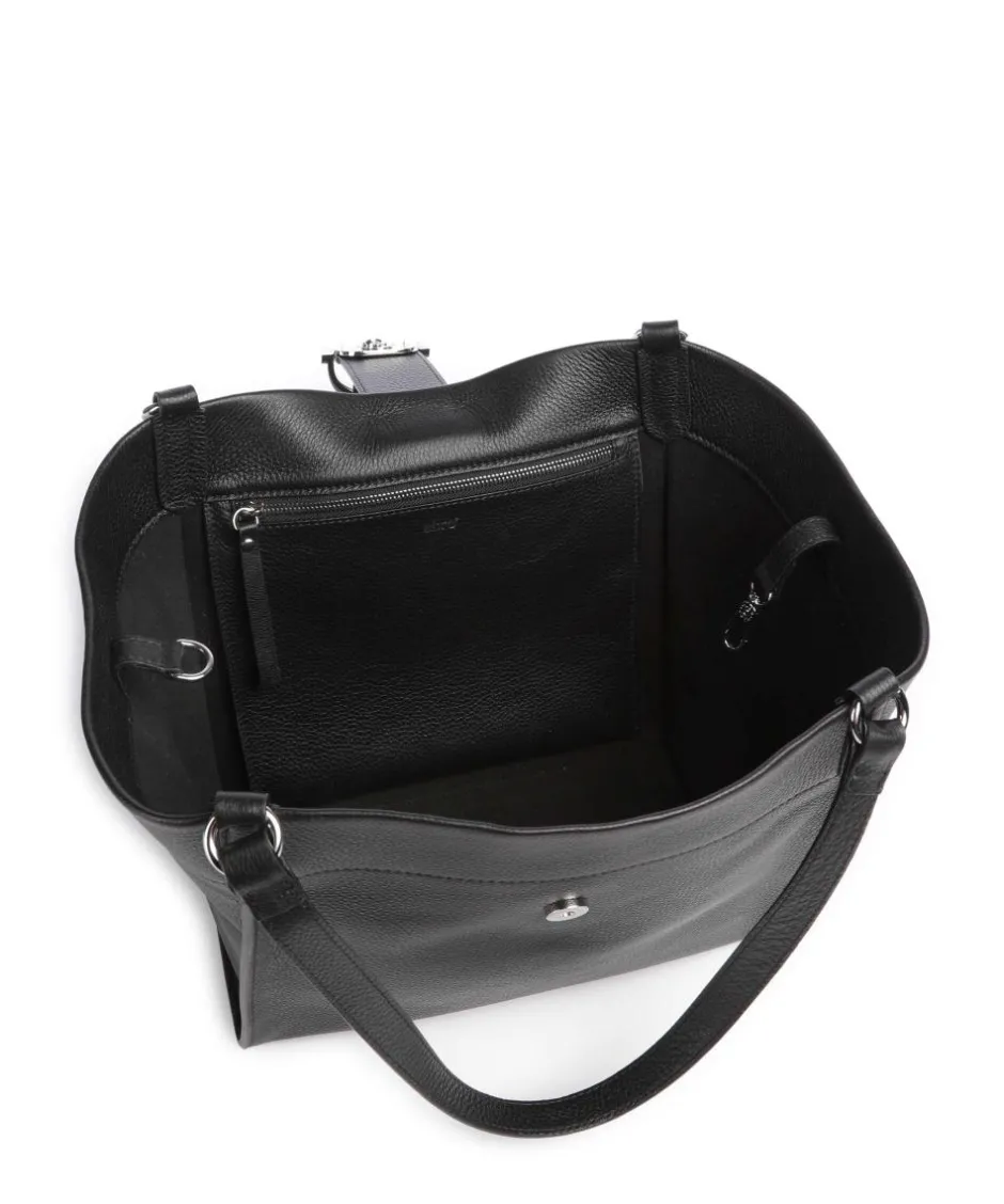 Abro Tote Bags-Agave Temi Tote bag grained leather