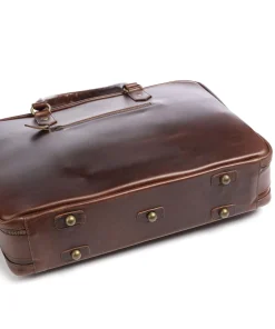 Buckle & Seam Business- & Laptop Bags-Albert Briefcase 15″ cow leather