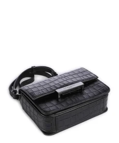 Liebeskind Crossbody Bags-Alex New Croco S Crossbody bag embossed cow leather