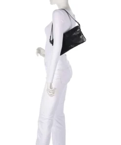 Les Visionnaires Shoulder Bags|Crossbody Bags-Alice Crinkle Shoulder bag fine grain cow leather