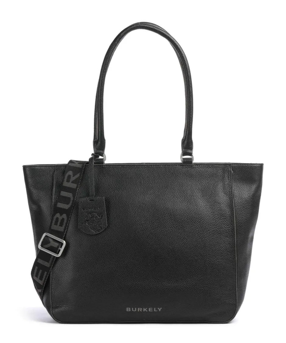 Burkely Tote Bags-Always Alyx Tote bag 15″ grained leather
