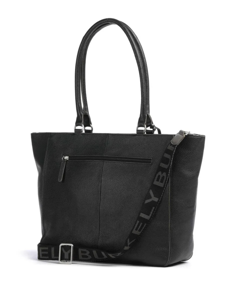 Burkely Tote Bags-Always Alyx Tote bag 15″ grained leather