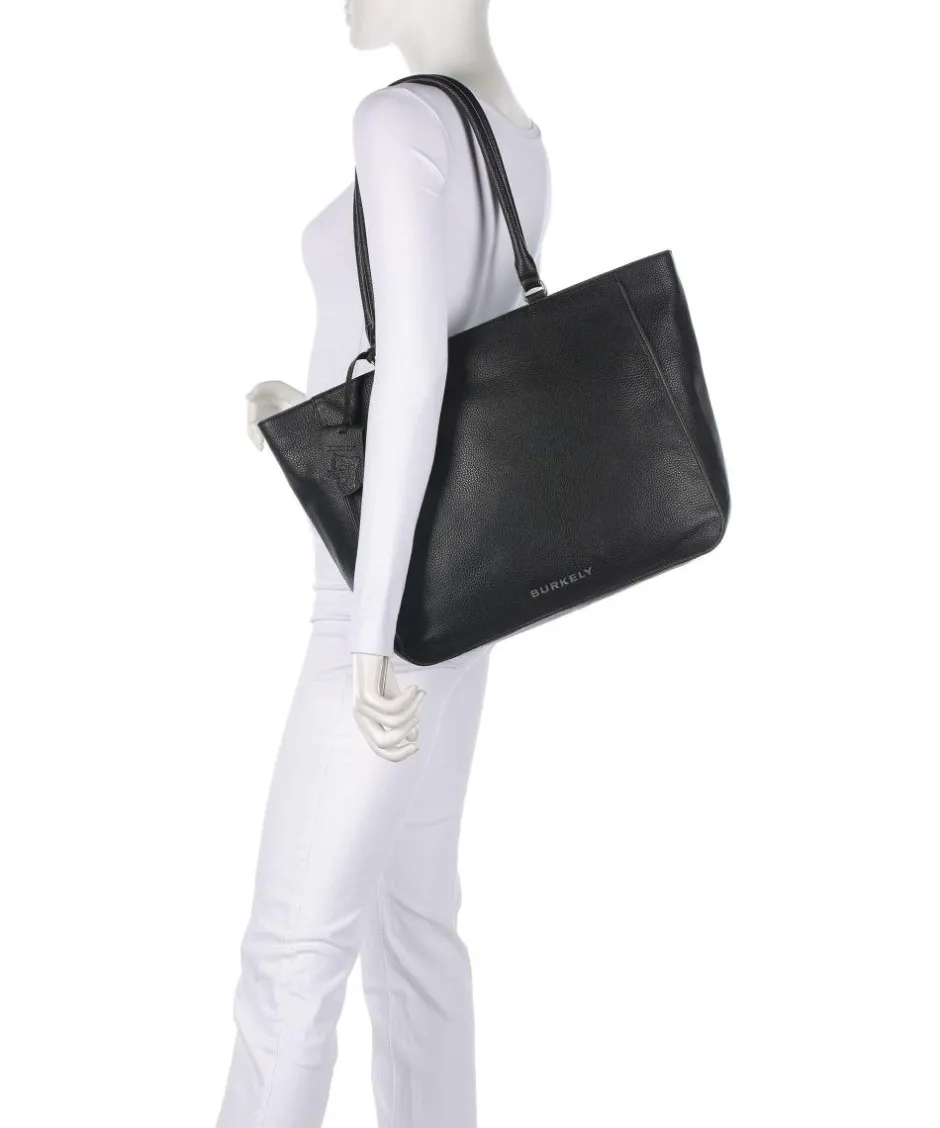 Burkely Tote Bags-Always Alyx Tote bag 15″ grained leather