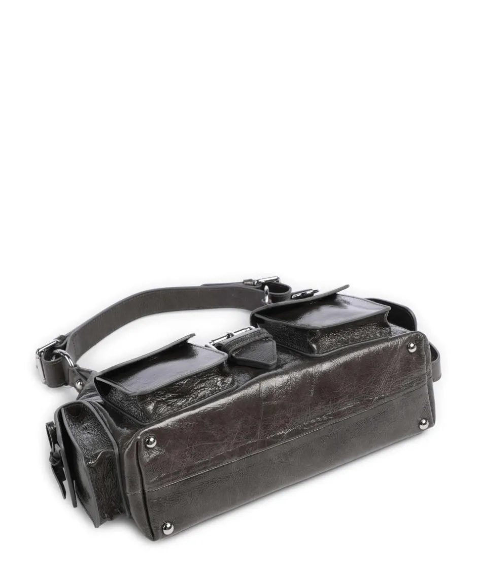 The Kooples Shoulder Bags-Amelia Shoulder bag fine grain cow leather