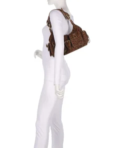 The Kooples Shoulder Bags-Amelia Small Shoulder bag brushed cow leather