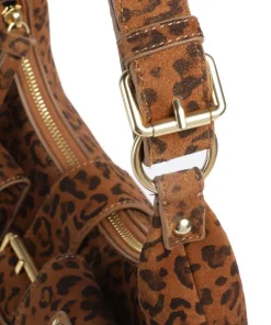 The Kooples Shoulder Bags-Amelia Small Shoulder bag brushed cow leather