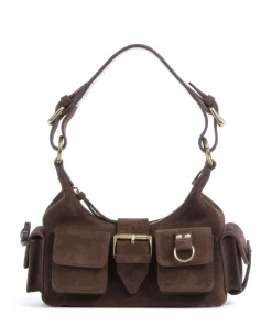 The Kooples Shoulder Bags-Amelia Small Shoulder bag brushed cow leather