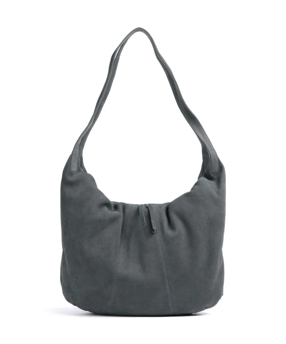 Aunts & Uncles Shoulder Bags|Hobo Bags-Amelie´s Nettle Bed Ginseng Hobo bag brushed leather