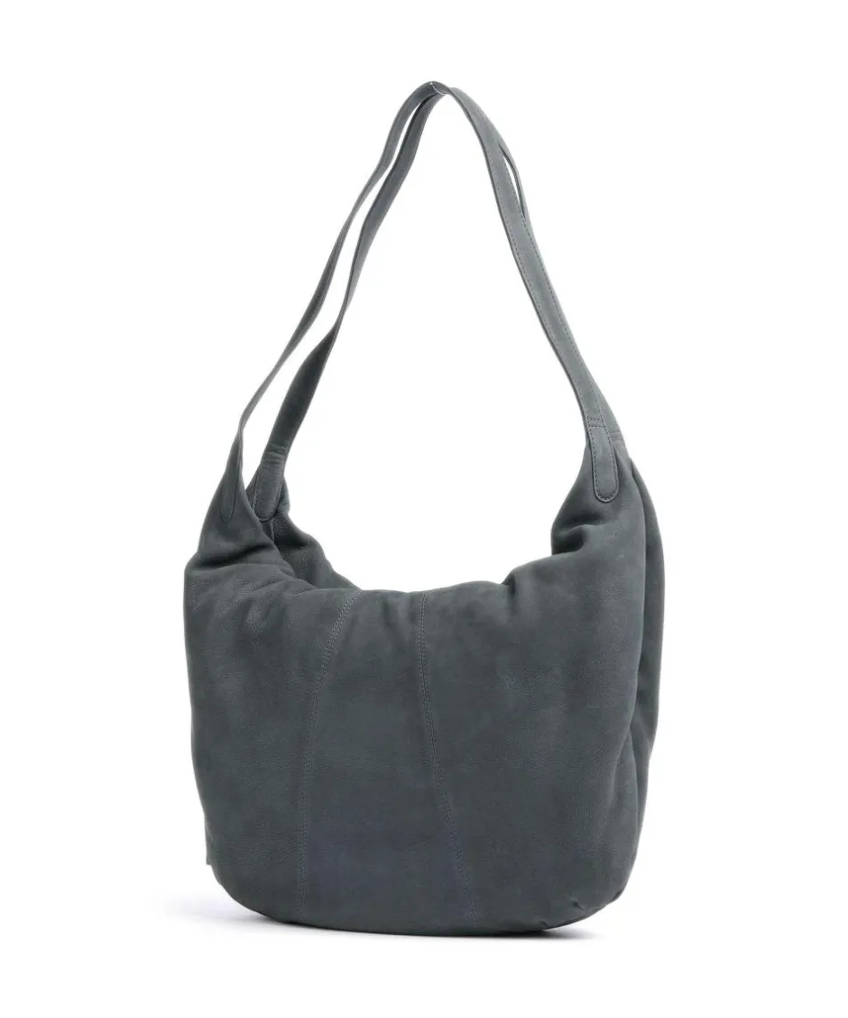 Aunts & Uncles Shoulder Bags|Hobo Bags-Amelie´s Nettle Bed Ginseng Hobo bag brushed leather