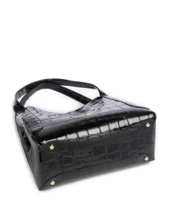 Kazar Shoulder Bags|Hobo Bags-Ange Hobo bag embossed leather