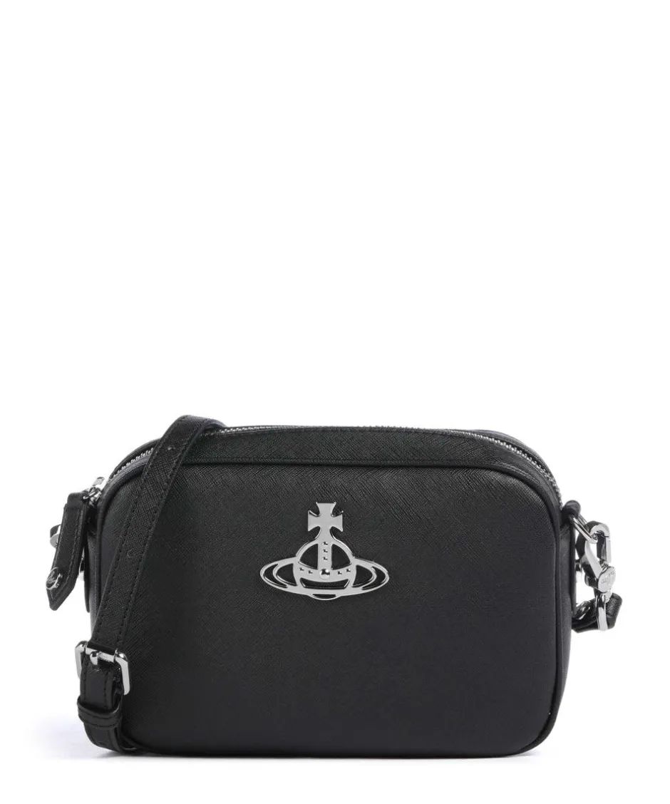 Vivienne Westwood Crossbody Bags-Anna Saffiano Crossbody bag imitation leather