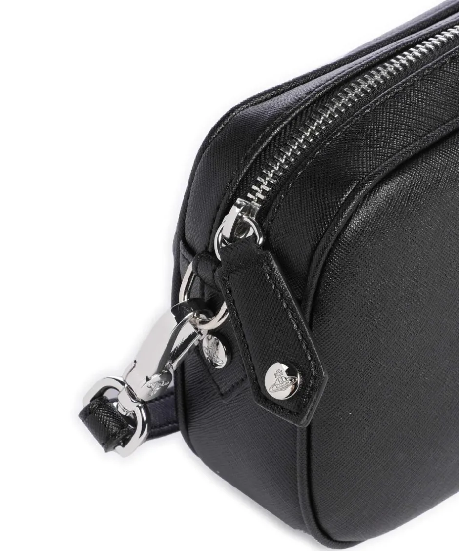Vivienne Westwood Crossbody Bags-Anna Saffiano Crossbody bag imitation leather
