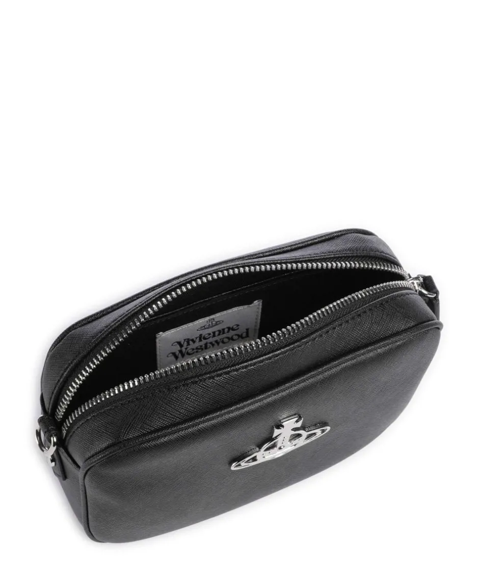 Vivienne Westwood Crossbody Bags-Anna Saffiano Crossbody bag imitation leather