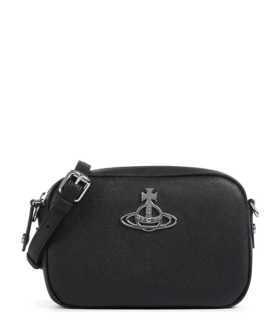 Vivienne Westwood Crossbody Bags-Anna Saffiano Crossbody bag imitation leather
