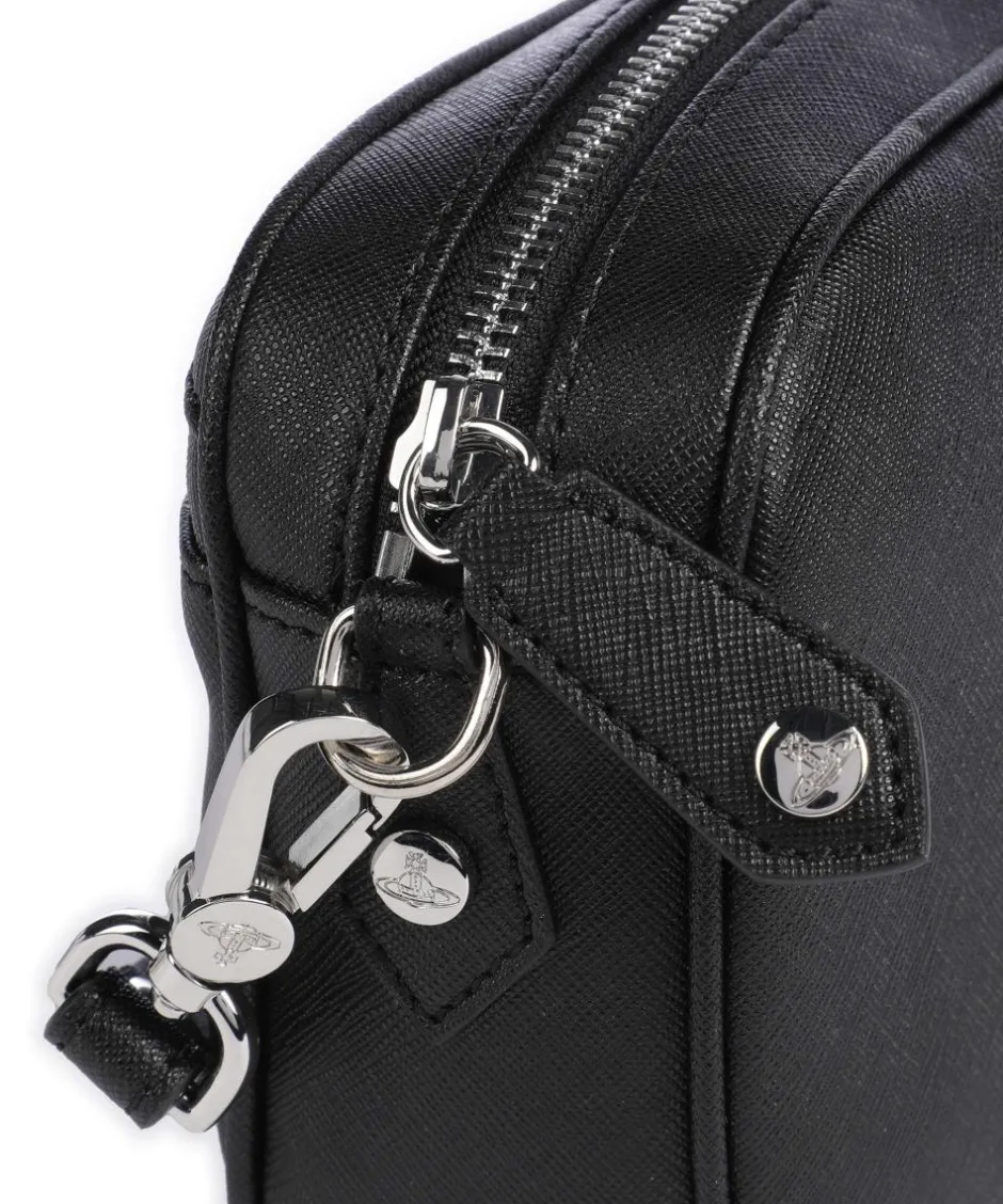 Vivienne Westwood Crossbody Bags-Anna Saffiano Crossbody bag imitation leather