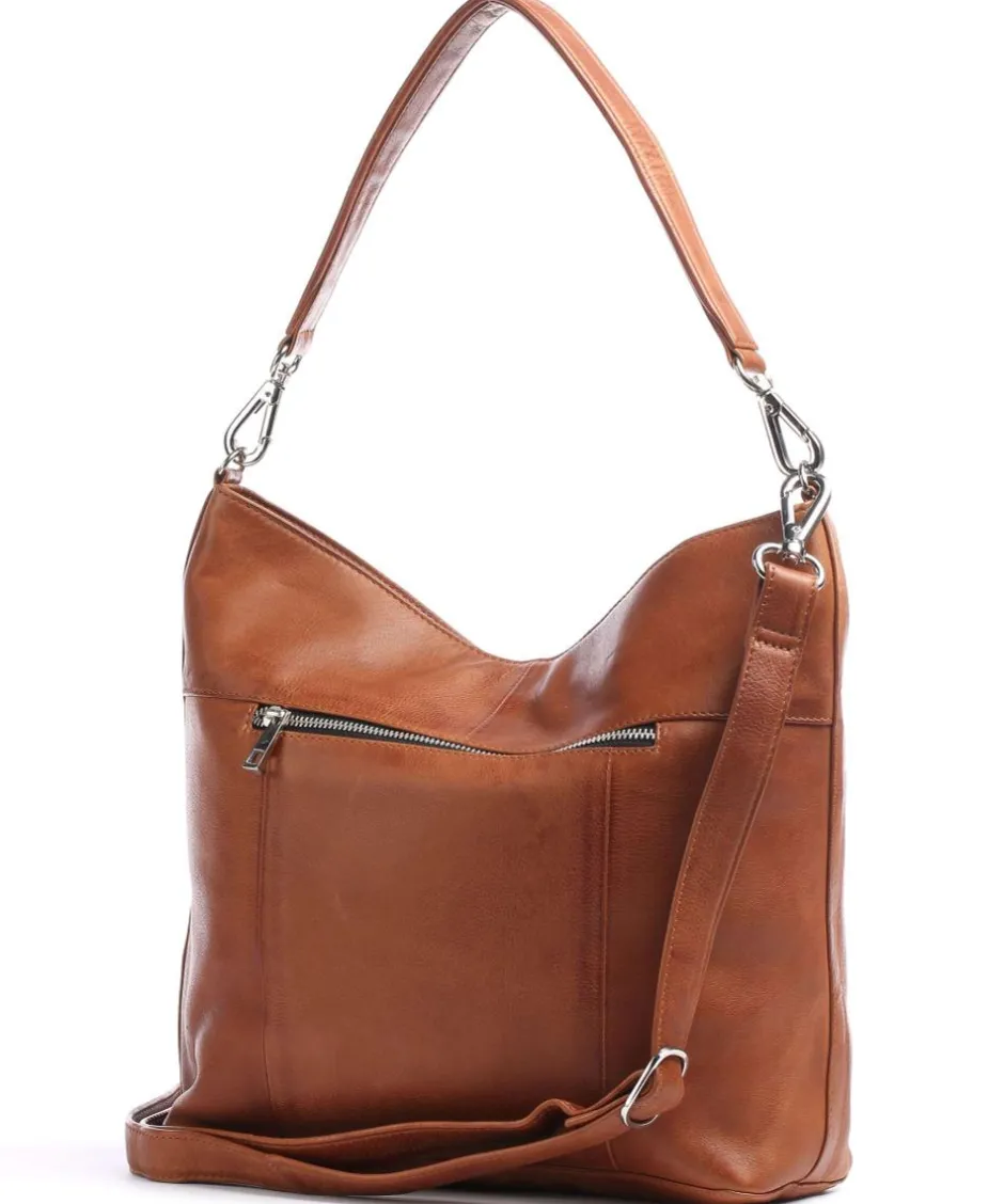 Still Nordic Shoulder Bags|Hobo Bags-Anouk Hobo bag grained leather