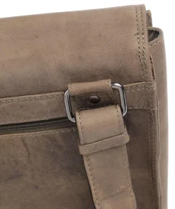 Harold Business- & Laptop Bags-Antic Briefcase 15″ pull-up cow leather