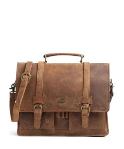 Harold Business- & Laptop Bags-Antico Briefcase leather