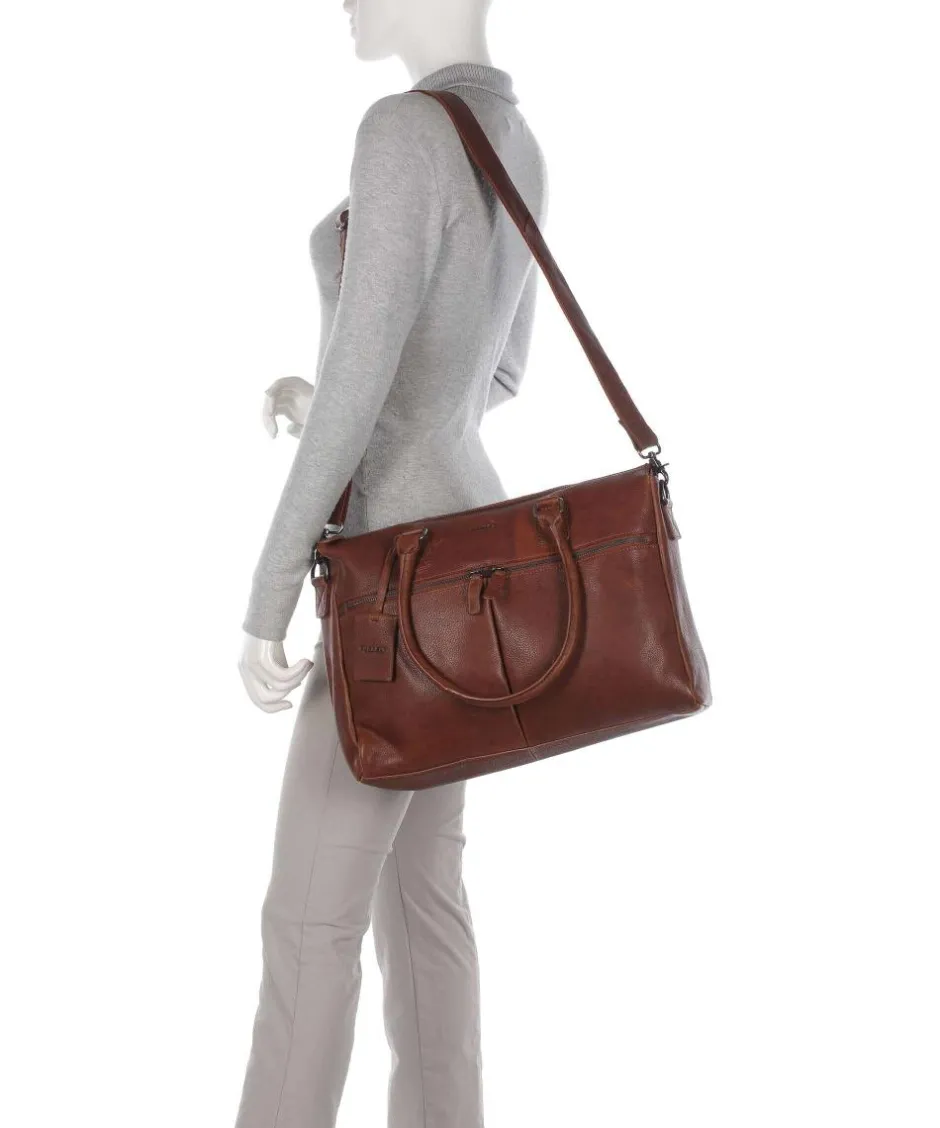 Burkely Business- & Laptop Bags-Antique Avery Briefcase 15.6″ grained leather