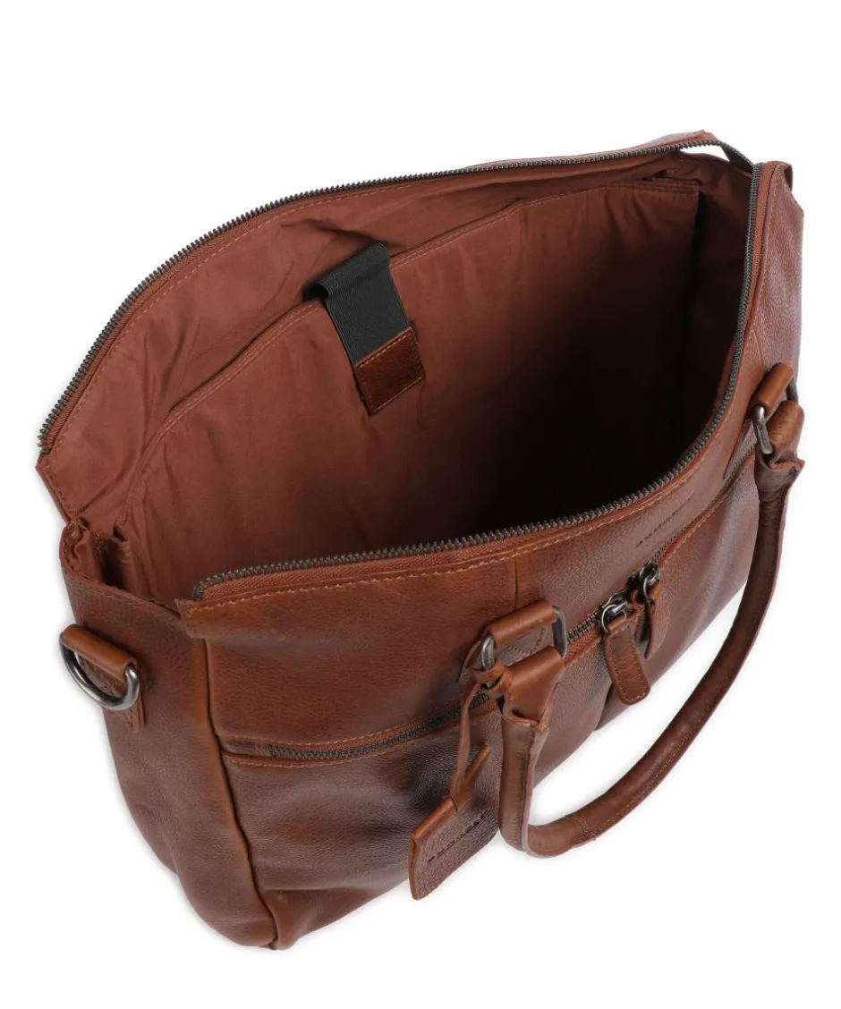 Burkely Business- & Laptop Bags-Antique Avery Briefcase 15.6″ grained leather