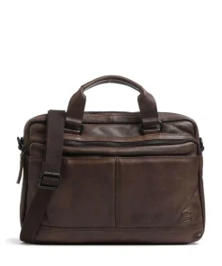 Spikes & Sparrow Business- & Laptop Bags-Apache Briefcase 13″ grained leather